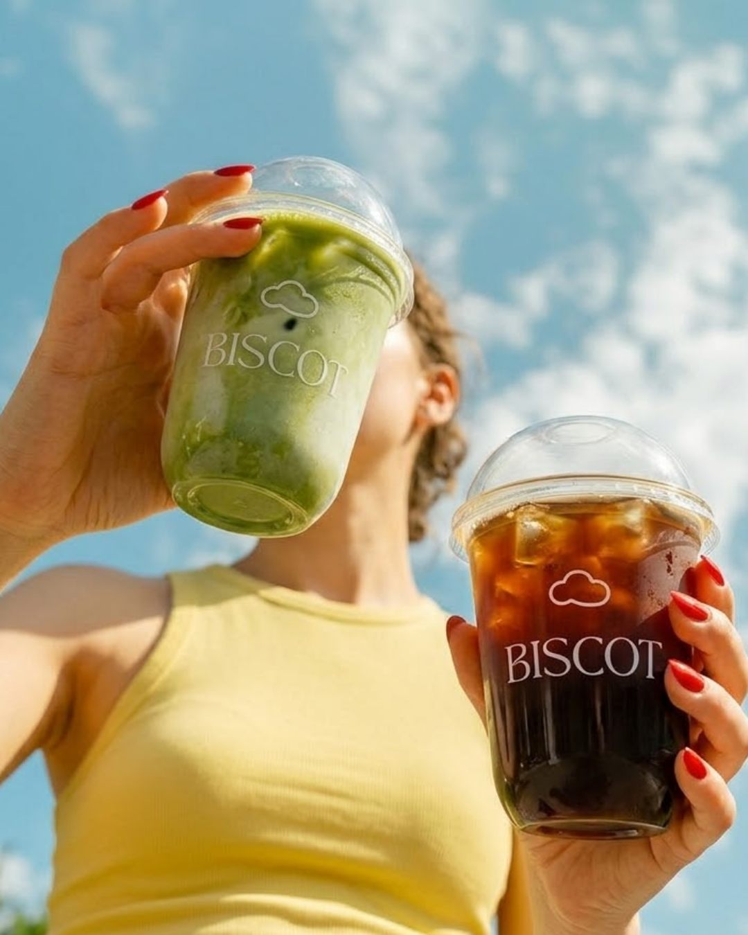 Biscot — matcha y cold brew